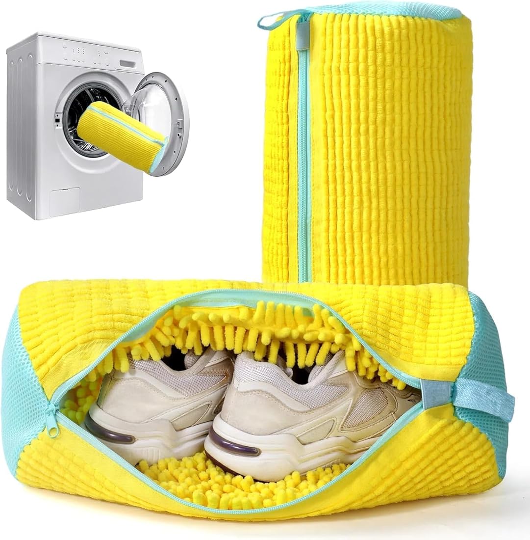 Premium Self-Cleaning Laundry Shoe Bag – Wash Shoes Without Damage
